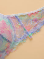 Soutien-gorge floraux brodés sexy pour femmes