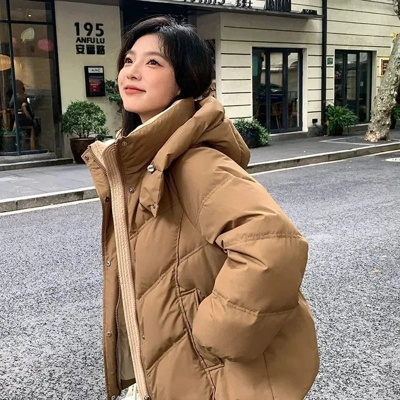 Parka Courte Femme – Chaude pour l’Hiver
