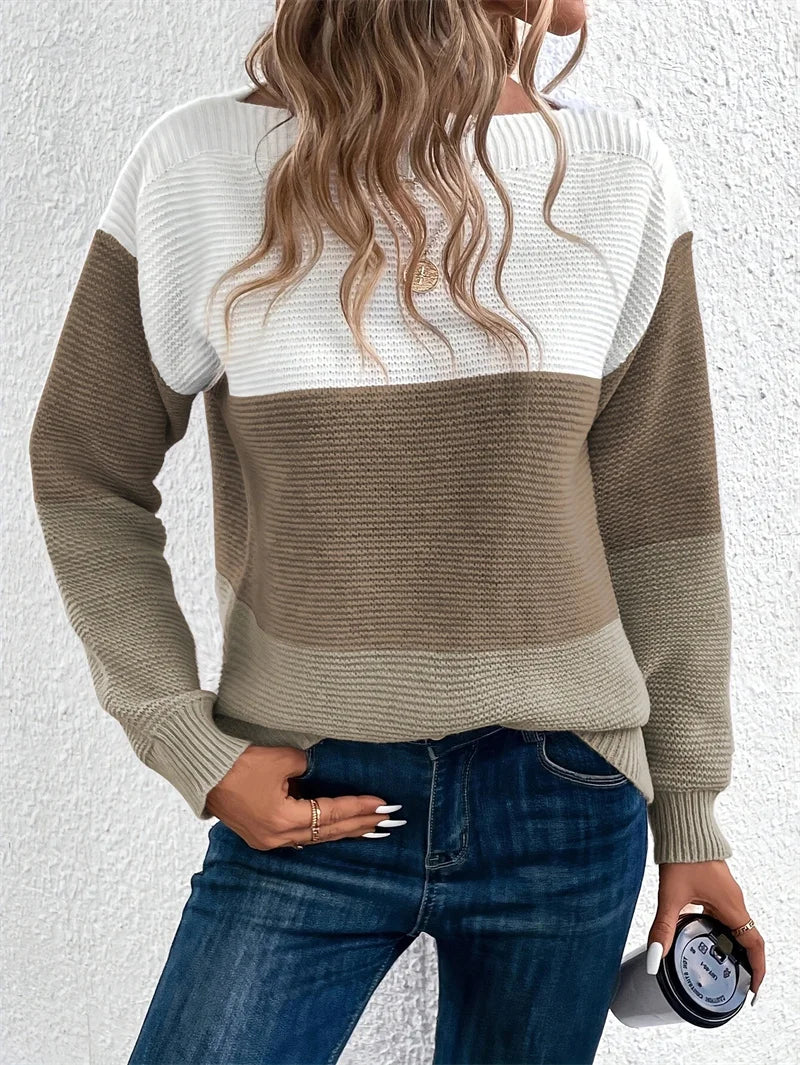 Pull tricoté amples pour femmes