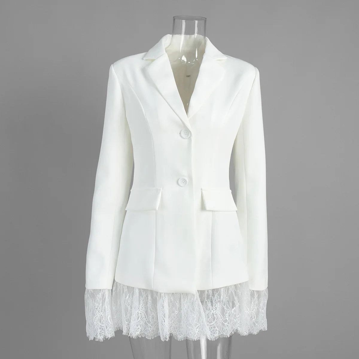 Veste de costume en dentelle pour femmes
