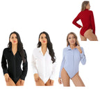 Body à manches longues pour femmes