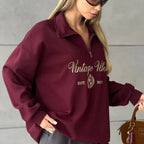 Sweat-shirt chaud de Style hiver pour femmes