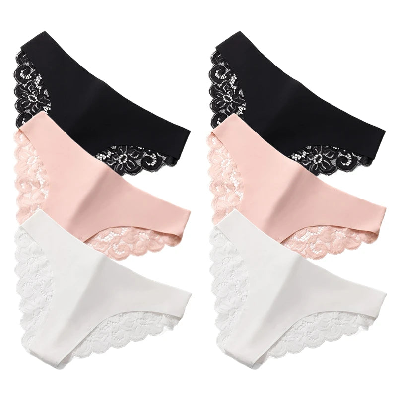 Culottes en dentelle douce pour femmes