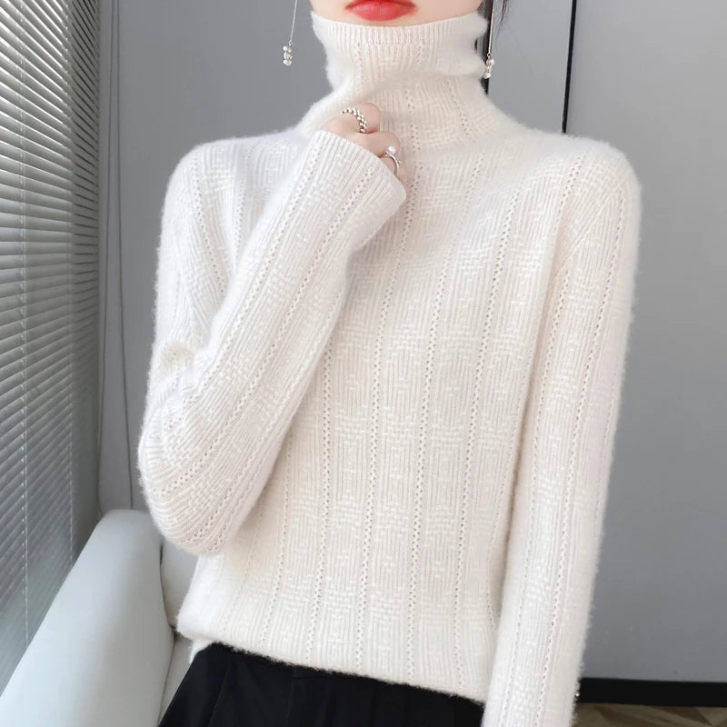 Pulls 100% laine cachemire pour femmes