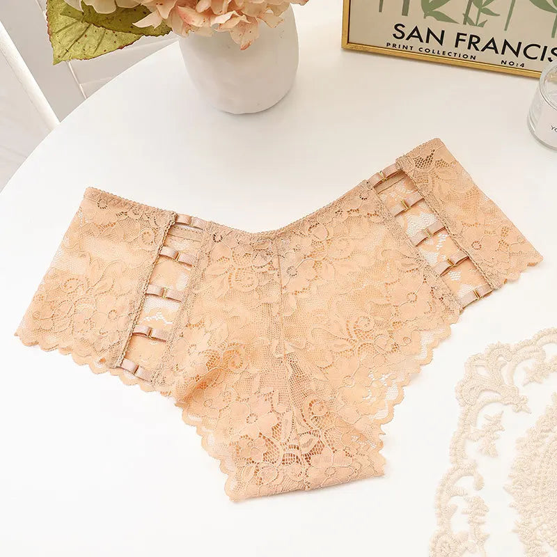 Culottes en dentelle respirante pour femmes