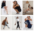 Baskets en cuir véritable respirante pour femmes