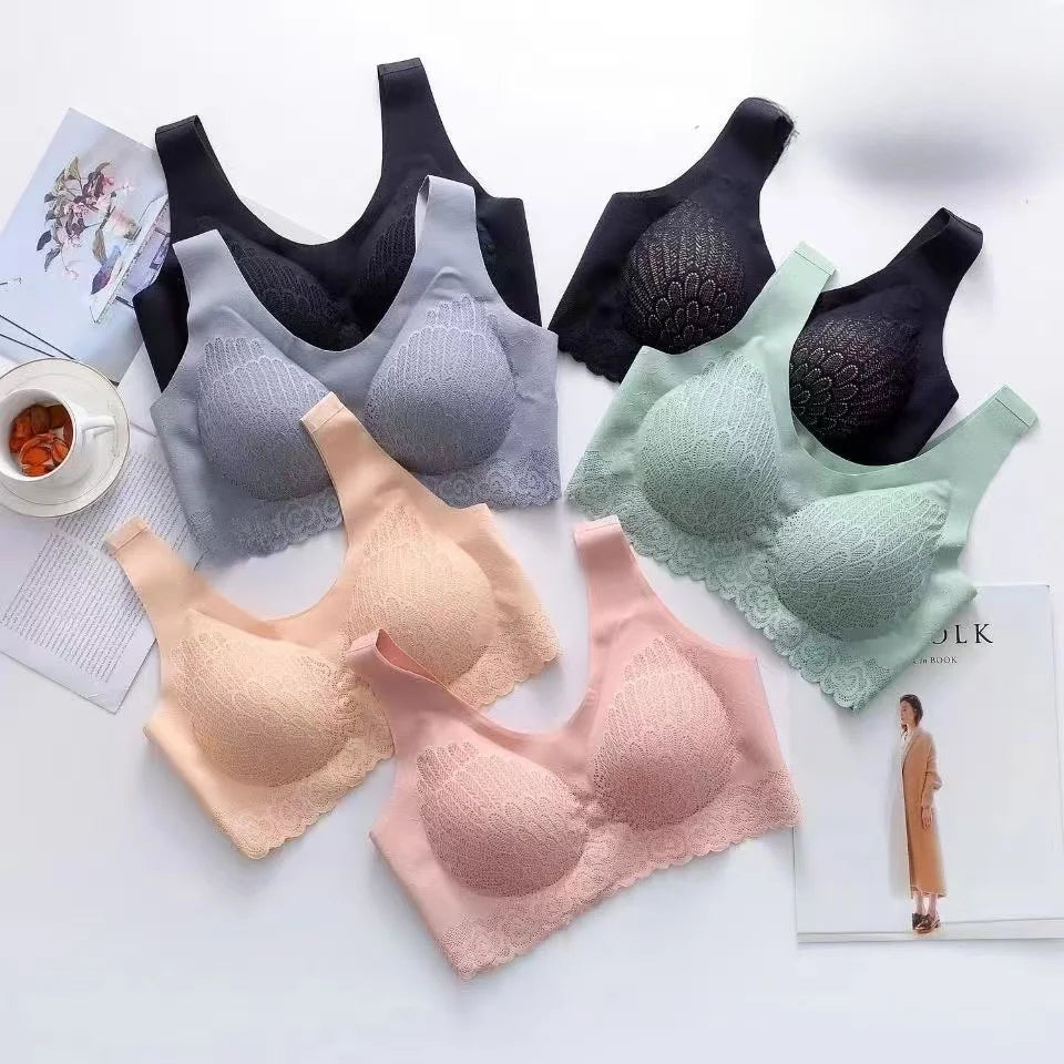 Soutien-gorge de sport Sexy sans couture pour femmes