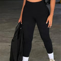 Leggings Push Up en tricot sans couture pour femmes
