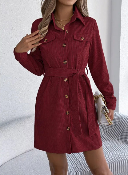 Robe Chemise Femme – Style Décontracté