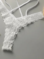 String taille basse évider sans trace pour femmes