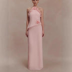 Robe longue élégante à imprimé floral pour femmes