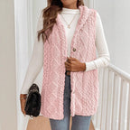 Gilet ample sans manches pour femmes