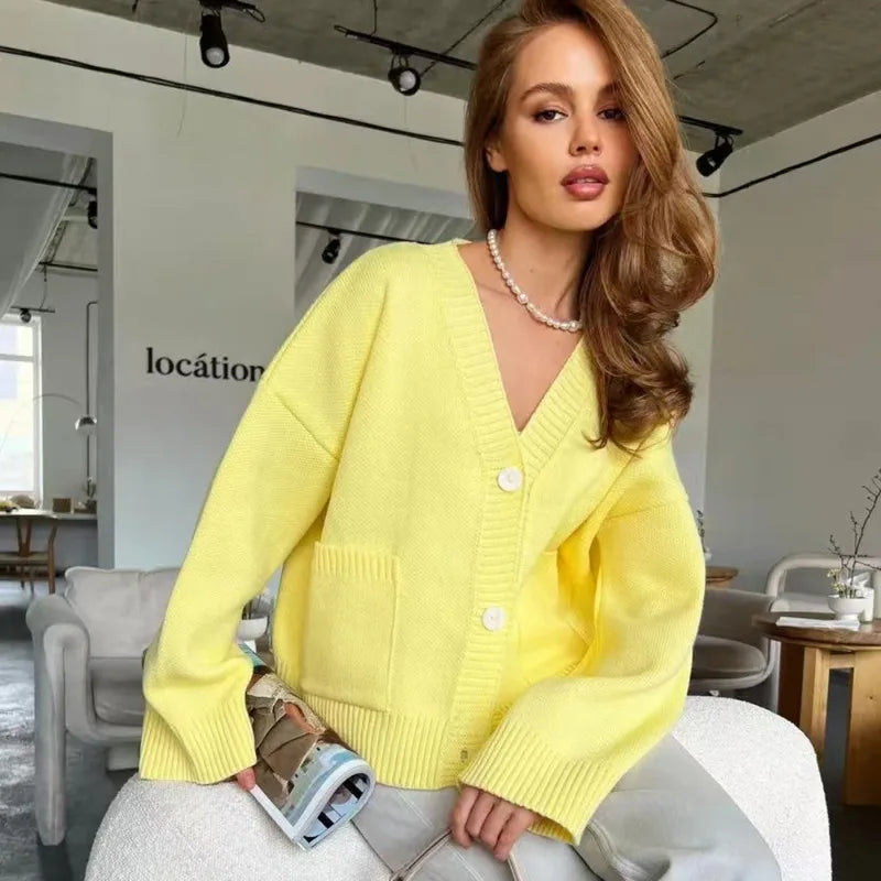 Gilet à simple boutonnage pour femmes