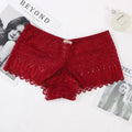 Culotte en dentelle transparente pour femmes