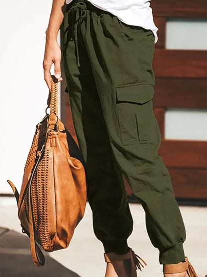 Pantalon Cargo Femme – Style Rétro Américain