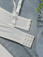 Soutien-gorge sexy en dentelle brodée pour femmes