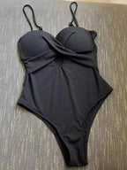 Maillot de bain une pièce soutien-gorge et culotte, pour femmes