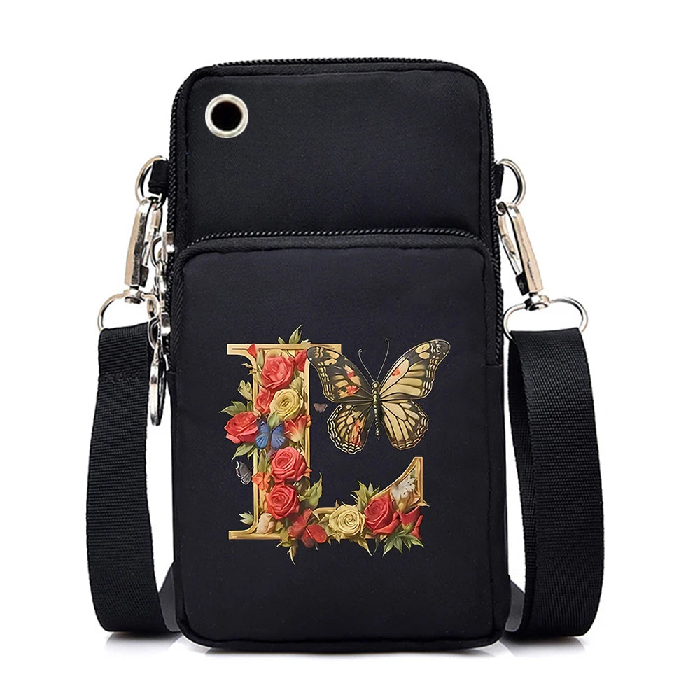 Sacs à bandoulière en cuir souple pour téléphone portable pour femmes