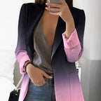 Blazer élégant à manches longues pour femmes