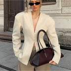 Veste fendue pour femmes