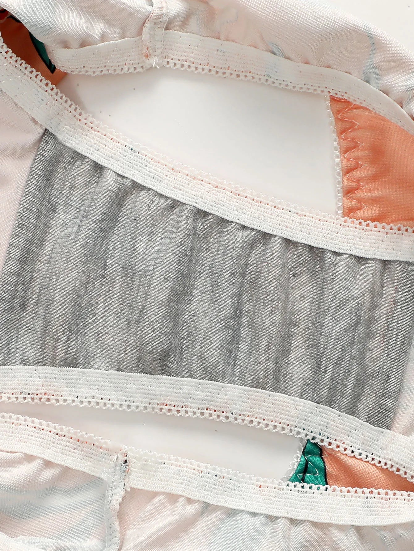 Ensemble lingerie 2 pièces imprimé pour femmes