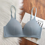 Soutien-gorge push-up en V profond sans couture pour femmes