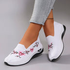 Chaussures plates d'été en maille respirante pour femmes