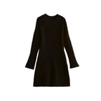 Robe tricotée effet amincissant pour femmes
