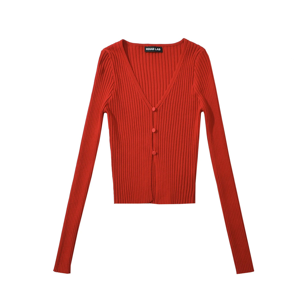 Cardigan court vintage pour femmes