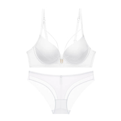Ensemble Lingerie Femme – Soutien-Gorge Push-Up et Culotte