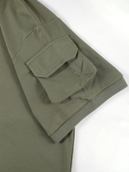 Polo Uni d’Été Femme – Style Décontracté