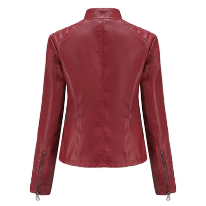 Veste Femme Effet Cuir – Style Moderne