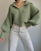 Pull court en tricot vintage pour femmes