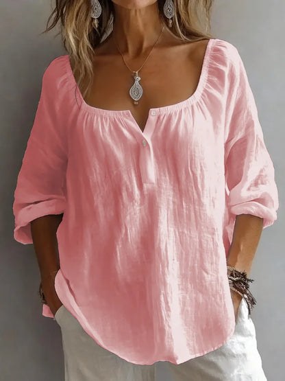 Chemisier Ample Femme – Style Rétro