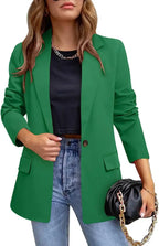Blazer à manches longues pour femmes