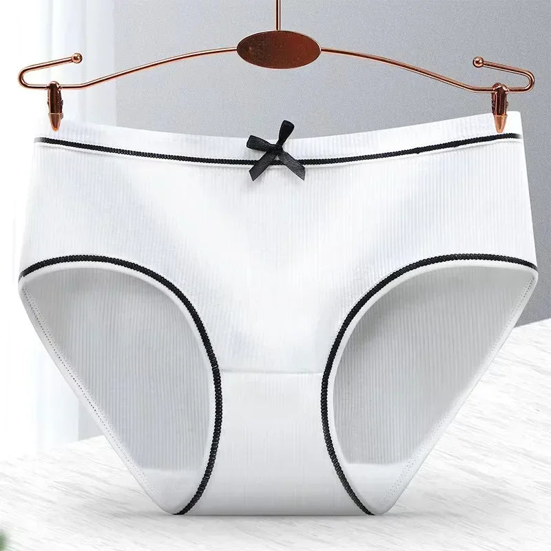 Culottes en coton avec nœud pour femmes