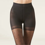Collants à motifs à pois pour femmes