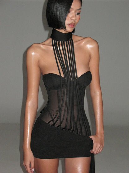 Mini-Robe Moulante Dos Nu Femme – Style Soirée