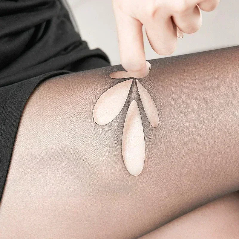 Collants en soie pour femmes