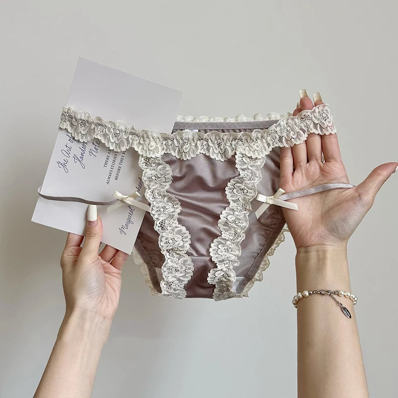 Culotte en soie glacé pour femmes