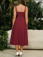 Robe longue sans manches pour femmes