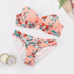 Ensemble de soutien-gorge à armatures et culotte pour femmes