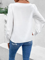 Chemise à manches longues pour femmes