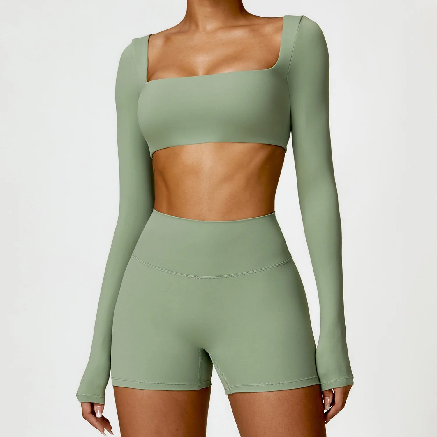 Ensemble 2 pièces de yoga sportif pour femmes