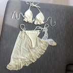 Maillot de bain trois pièces pour femme