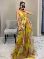 Robes longue taille haute pour femmes
