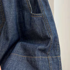 Short en jean cowboy bleu pour femmes