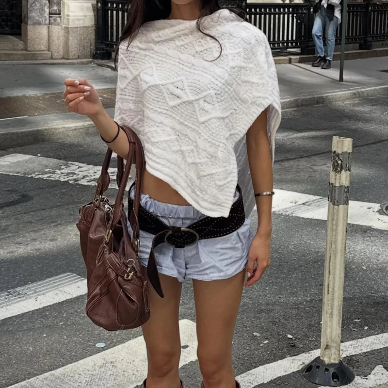 Débardeur court imprimé décontracté et sexy pour femmes