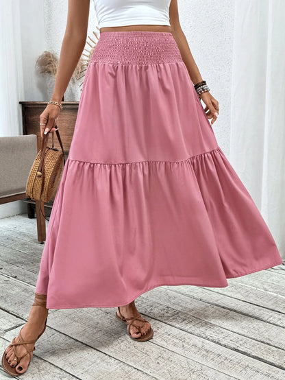 Jupe Longue Unie Femme