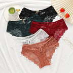 Culottes taille basse en dentelle pour femmes